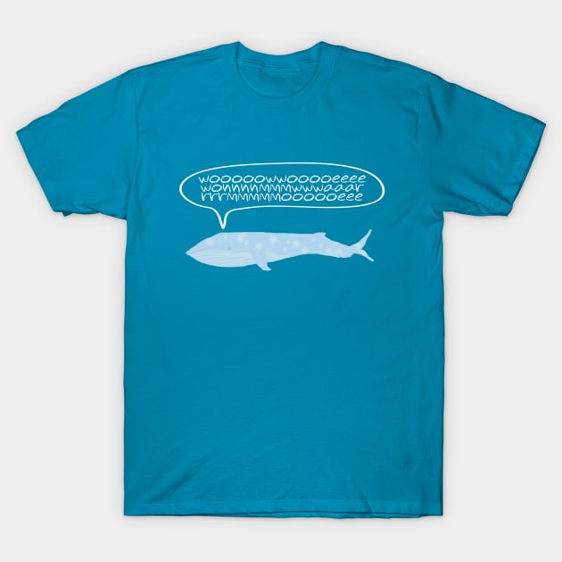 Whale Language T-Shirt by ahadden